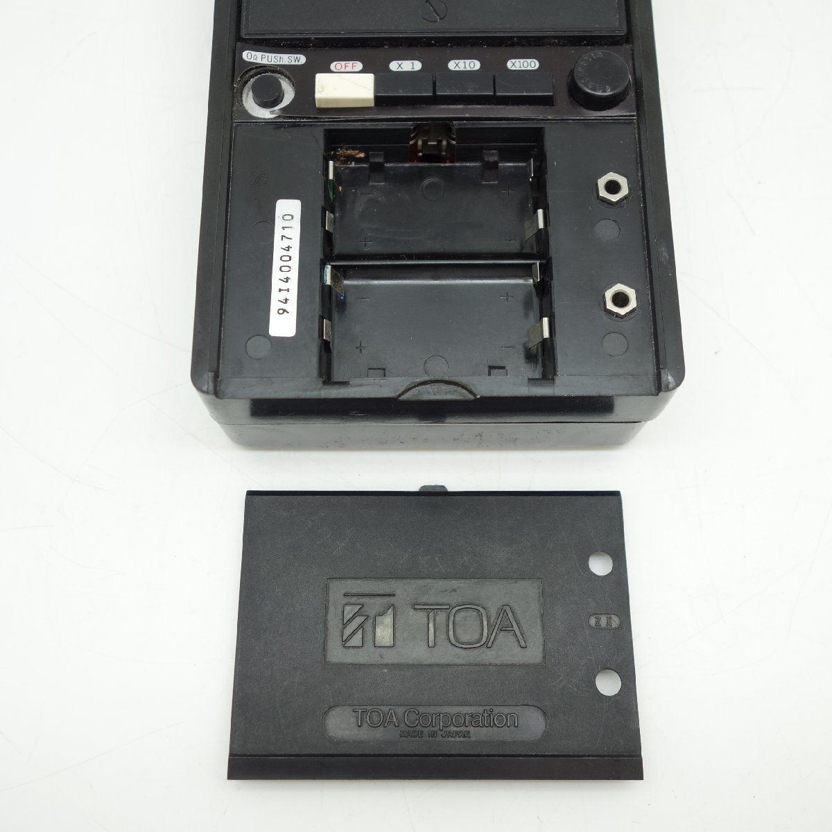 TOA ZM-104 インピーダンスメータ　動作未確認　値下げ不可 Yahoo!オークション - TOA株式会社 インピーダンスメーター ZM-104