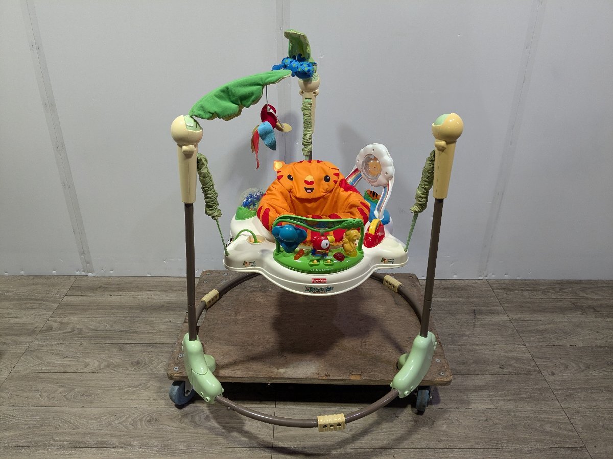 １円スタート　埼玉発　FisherPrice　レインフォレスト?ジャンパルー　K7198　44　MM