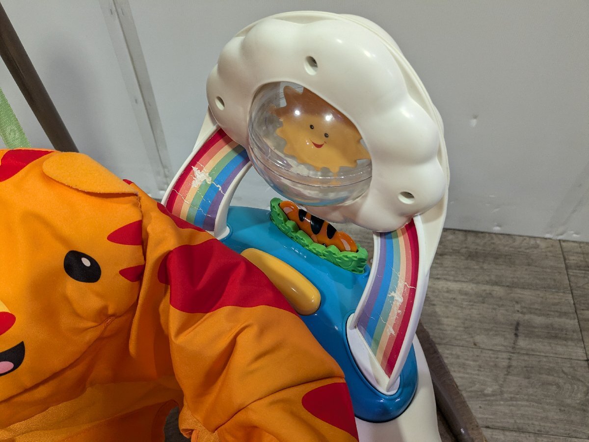 １円スタート　埼玉発　FisherPrice　レインフォレスト?ジャンパルー　K7198　44　MM