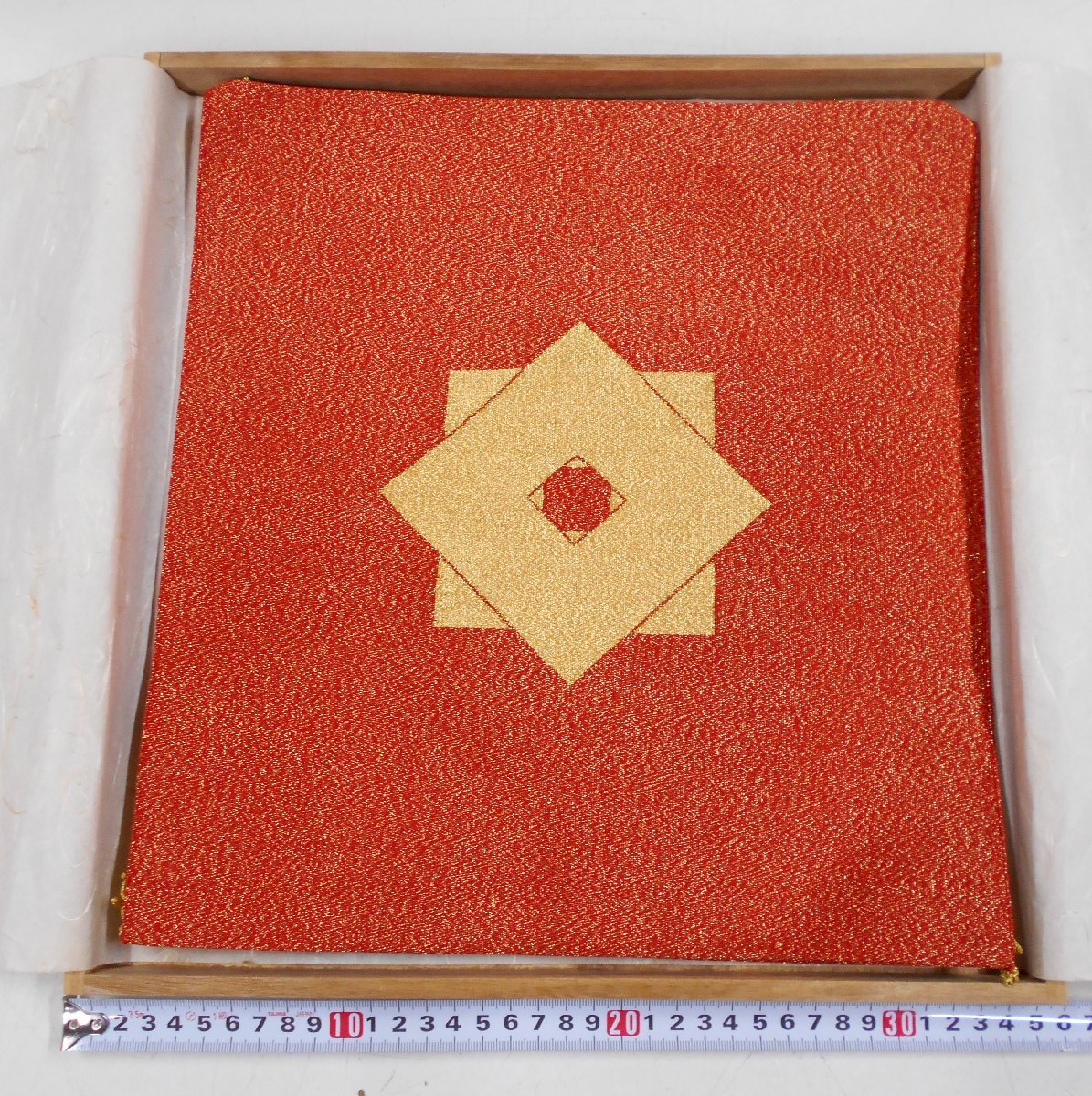  столица ... тканый ... flat . гора человек произведение высококлассный fukusa .. журавль 2 перо .. предмет черепаха . имеется вместе коробка [ta150]