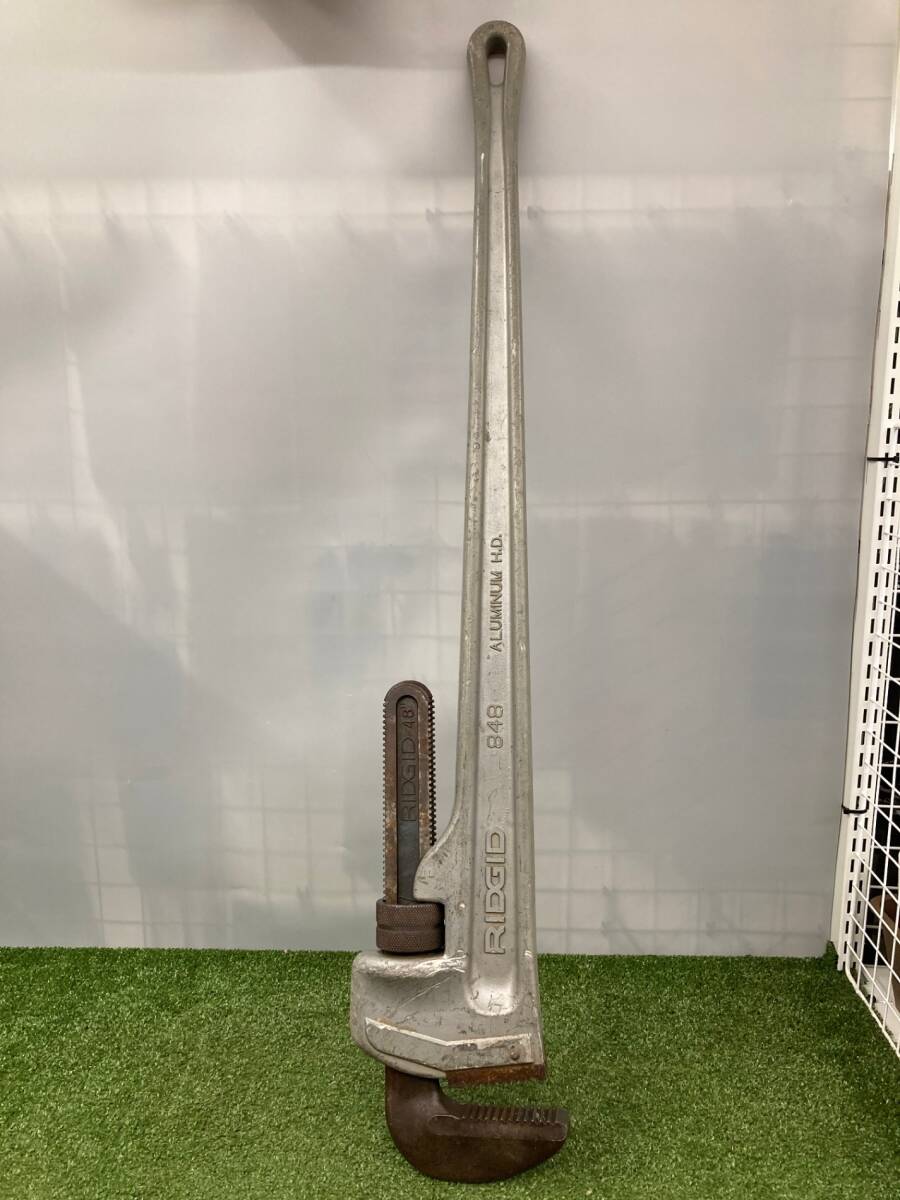 【中古品】【0926】★リジッド 31115 848 アルミストレ-トパイプレンチ ITT271BE8BOM