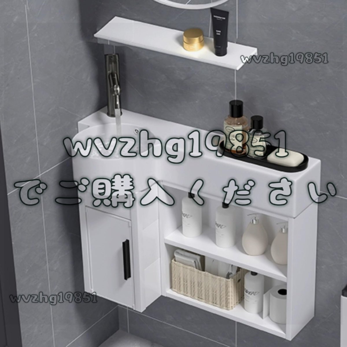 洗面台 洗面ボウル 陶器製シンク 洗面化粧台 壁掛けコーナーシンク カウンター上セラミックリバティモダンバニティベッセルシンク55CM