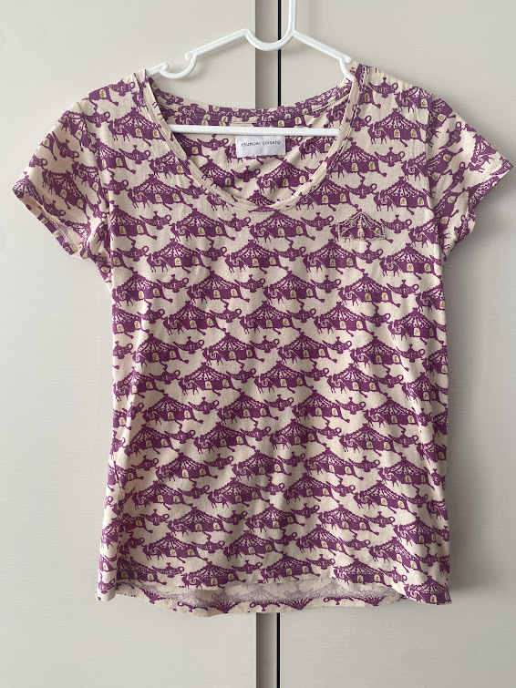 ツモリチサト　カットソー　Tシャツ　メリーゴーランド