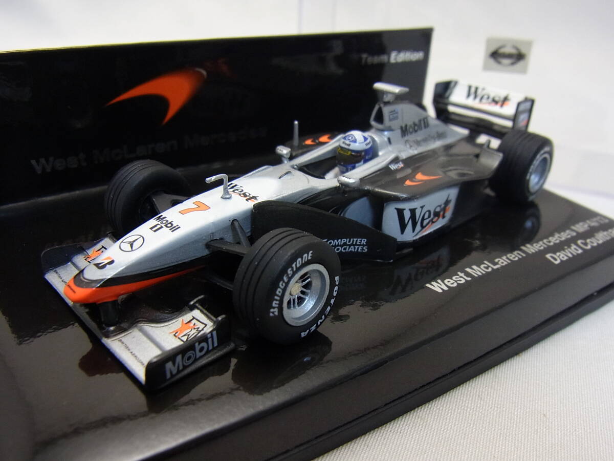 1円 ウエスト タバコ仕様 West McLaren Mercedes MP4/13 #7 1円 ウエスト タバコ仕様 West McLaren Mercedes MP4/13 #7