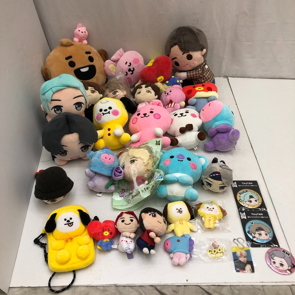 03w05480 BTS tinyTan BT21 ぬいぐるみ マスコットグッズ まとめ 03w05480 BTS tinyTan BT21 ぬいぐるみ マスコットグッズ まとめ