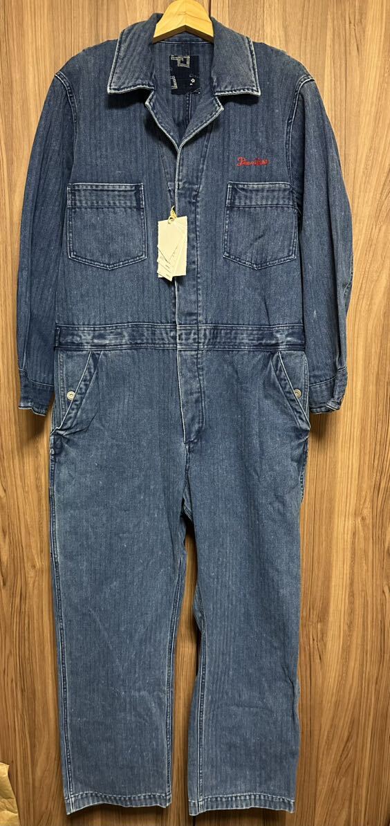 新品　visvim ICT MECHANICS COVERALLS HERRINGBONE INDIGO 2