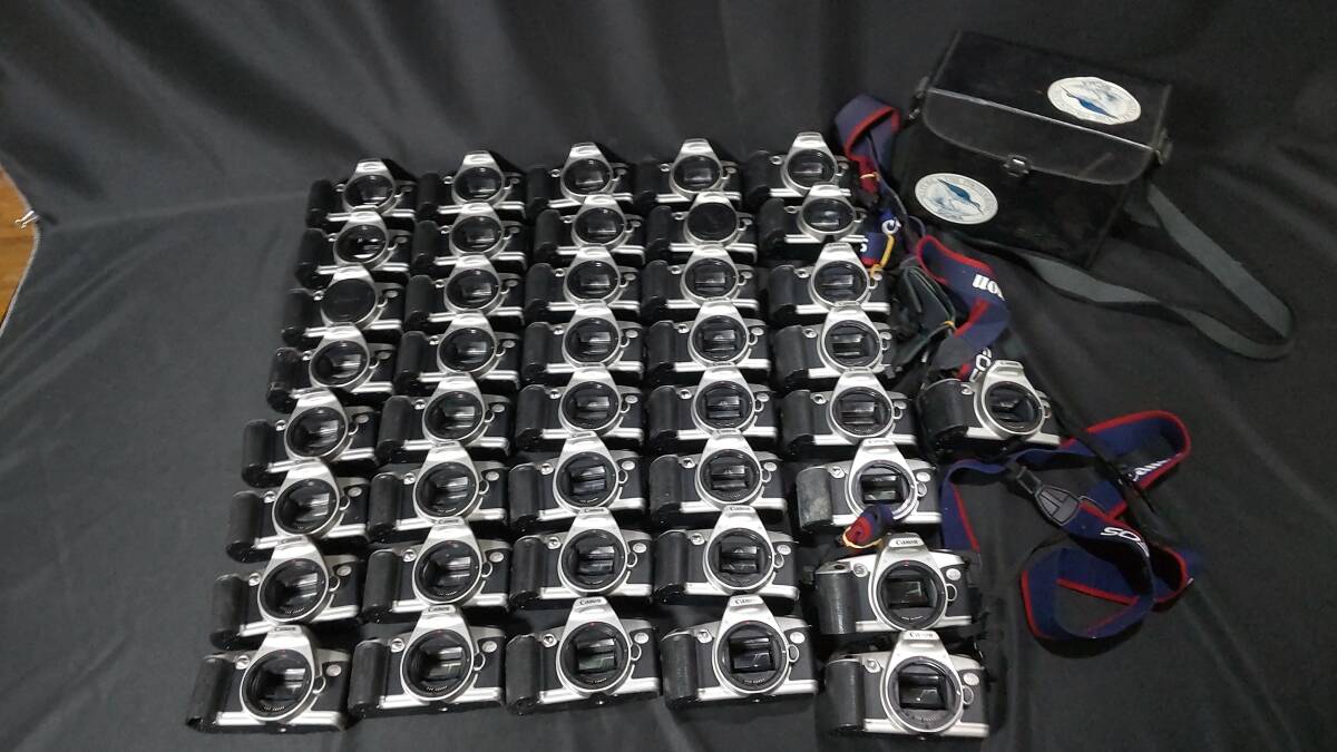 Canon　キヤノン　フィルムカメラ　一眼レフ　EOSKISS　大量　まとめて　計41点　動作未確認　ジャンク　未検品　部品取り　イオスキス