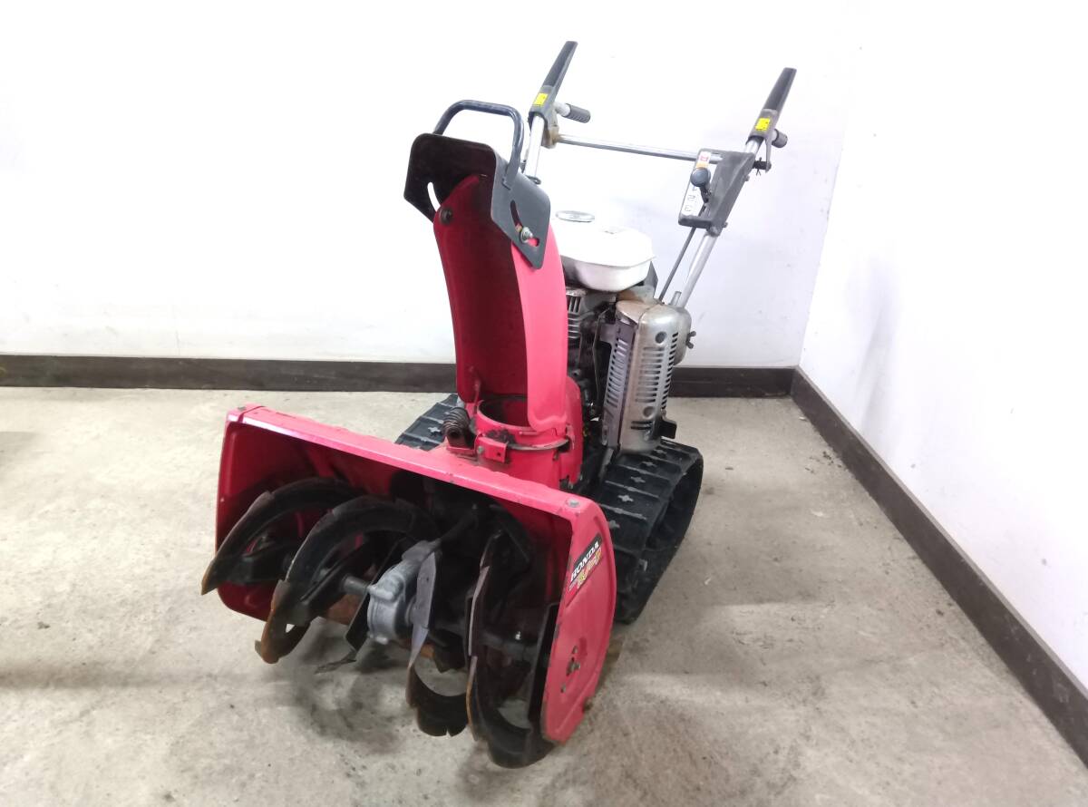 岩手 ホンダ 除雪機 HS50J スノーラ 除雪幅約500ｍｍ リコイル ガソリンエンジン 小型 雪かき 除雪 中古 店頭販売 農機具市場 矢巾店