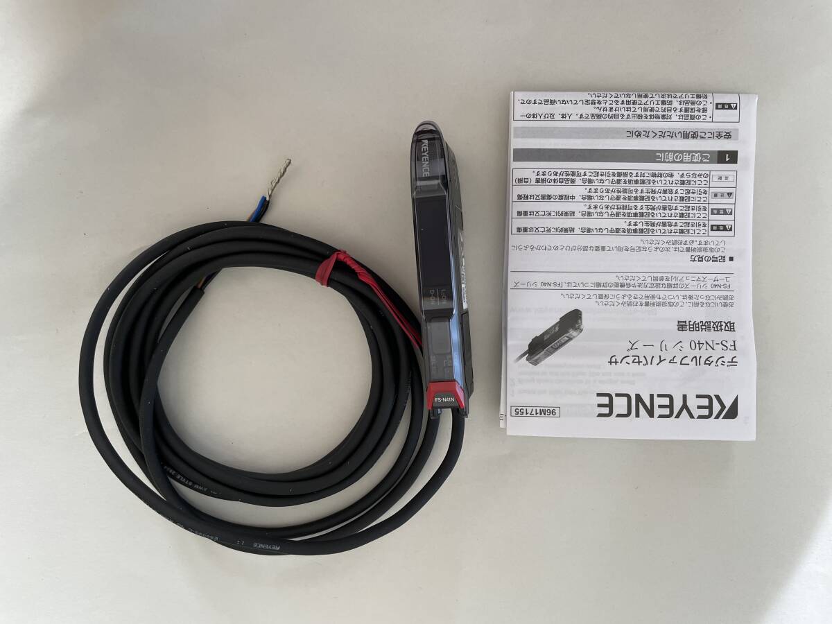品 キーエンス ファイバセンサ+アンプ FS-N41N+FU38(電材 品 キーエンス ファイバセンサ+アンプ FS-N41N+FU38(電材