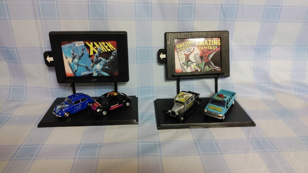 JOHNNY LIGHTNING ジョニーライトニング ミニカー　MARVEL スパイダーマン X-MEN 激レアセット