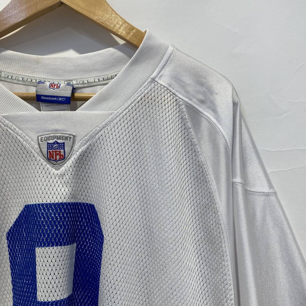 NFL ダラスカウボーイズ トニー・ロモ ゲームシャツ Reebok 刺繍 NFL ダラスカウボーイズ トニー・ロモ Reebok 刺繍 ゲームシャツ