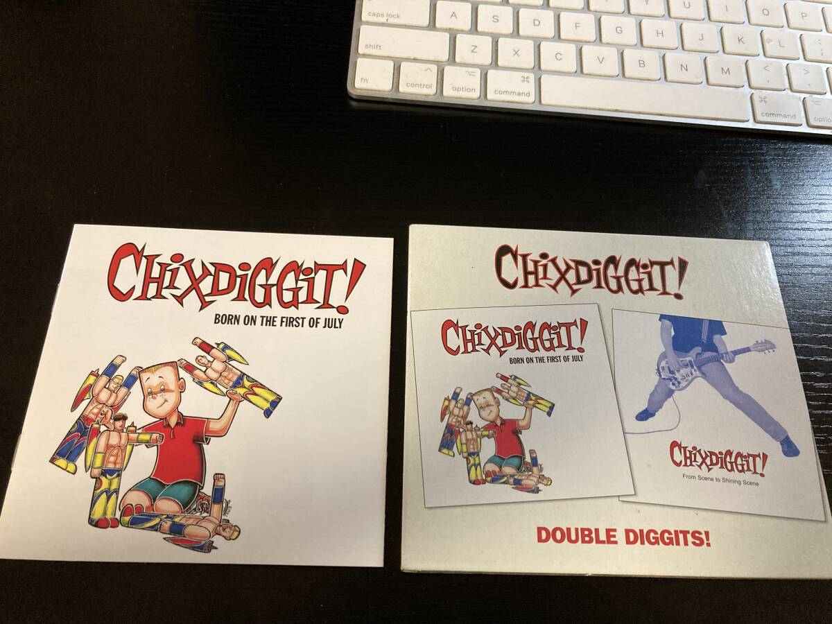 一般 Chixdiggit! Double Diggits! CD Born On the First of July From Scene To Shining Scene fat wreck chords