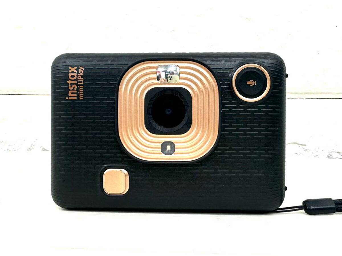 C506☆instax mini LiPlay インスタントカメラ FUJIFILM 富士フィルム チェキ 【通電確認済み】 ジャンク