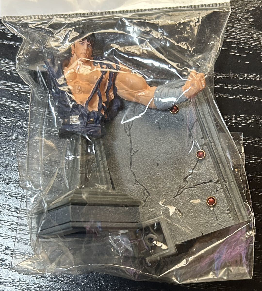  price cut Ken, the Great Bear Fist goods figure strap summarize anime Kenshiro long-term storage rare solar panel etc. 4 point new goods unused cheap rare 