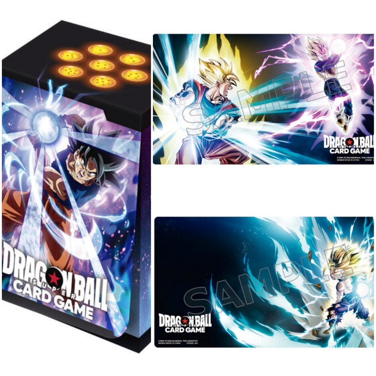 【新品未開封】ドラゴンボール フュージョン ワールド カードゲーム カードケース プレイマット DRAGON BALL FUSION WORLD CARD GAME CASE