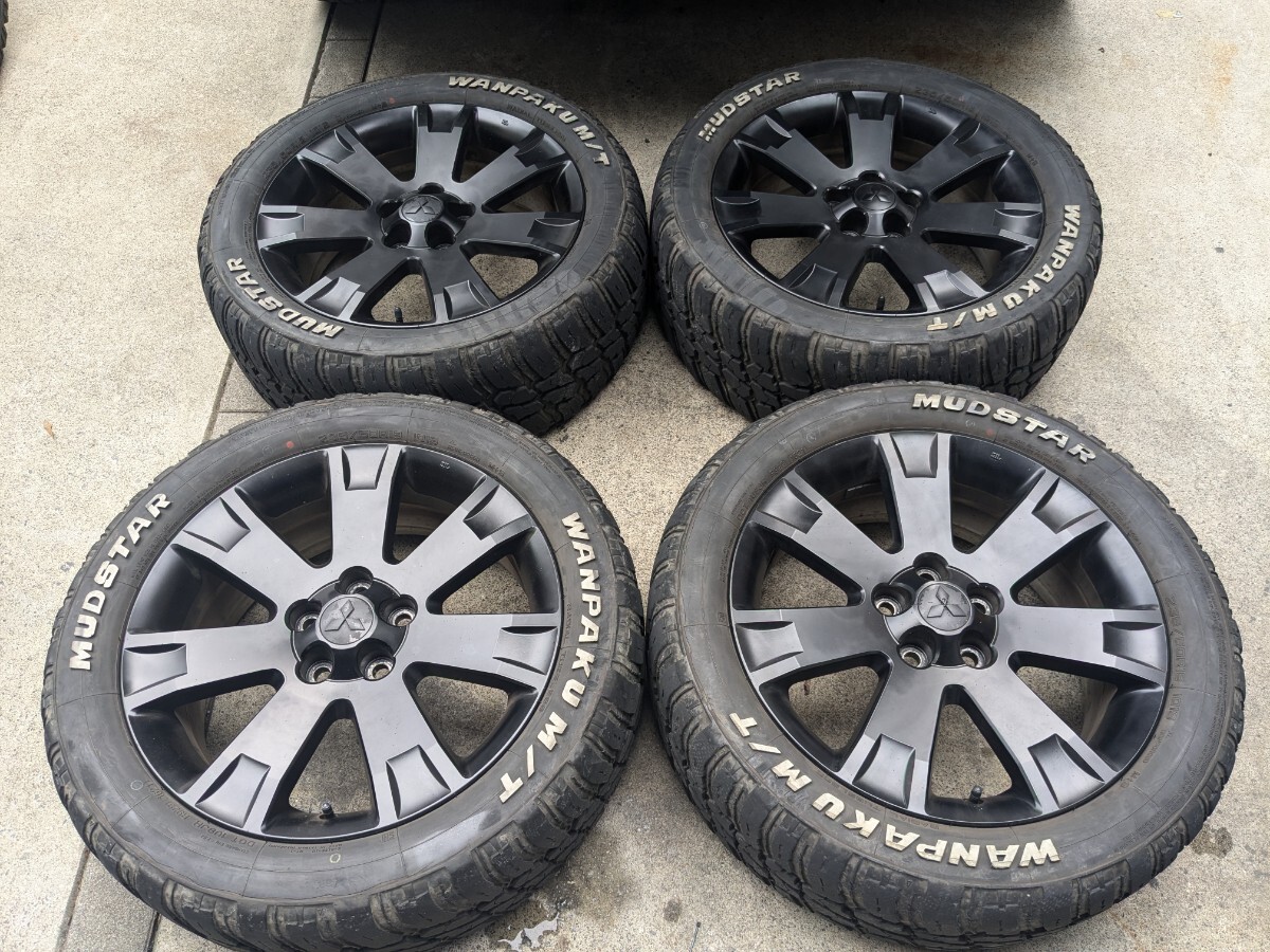 デリカ D5 純正ホイール 18インチ 7J+38 5H114.3 225/55R18 デリカ D5 純正ホイール 18インチ 7J+38 5H114.3 225/55R18