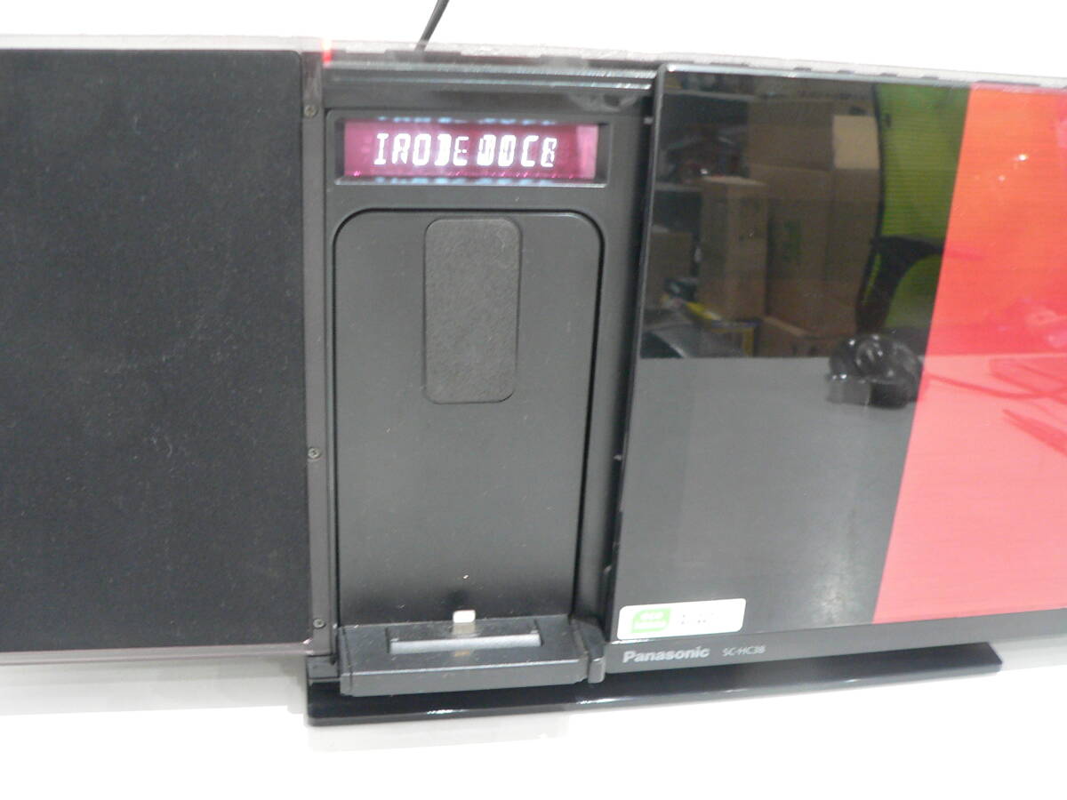 60913 Panasonic コンパクトステレオシステム SC-HC38 CD/iPod 60913 Panasonic コンパクトステレオシステム SC-HC38 CD/iPod
