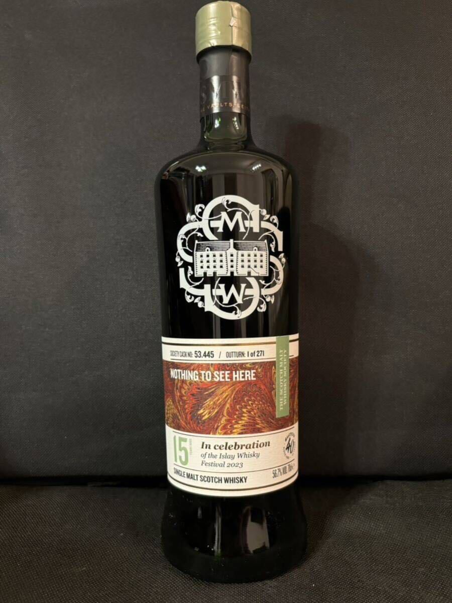 【希少品】カリラ 15年 ソサエティ SMWS 53.445 シングルカスク 700ml 56.7% 2023IslayFestival CaolIra アイラウイスキーフェスティバル