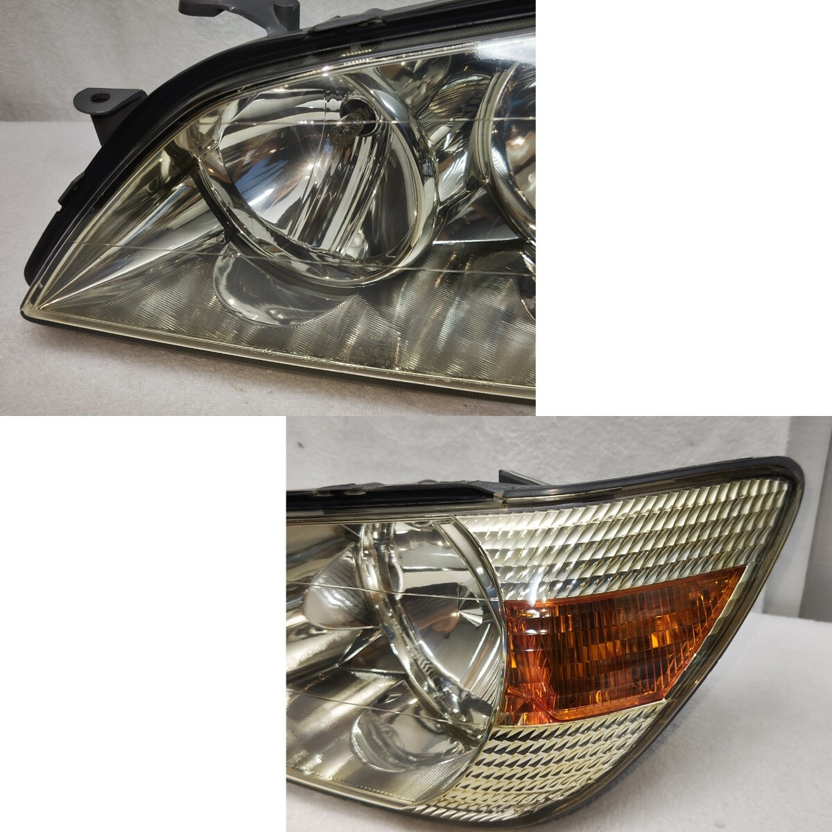 美品 トヨタ純正 SXE10アルテッツァ 前期 ハロゲンヘッドライト 左右セット imgrc0114039951.jpg
