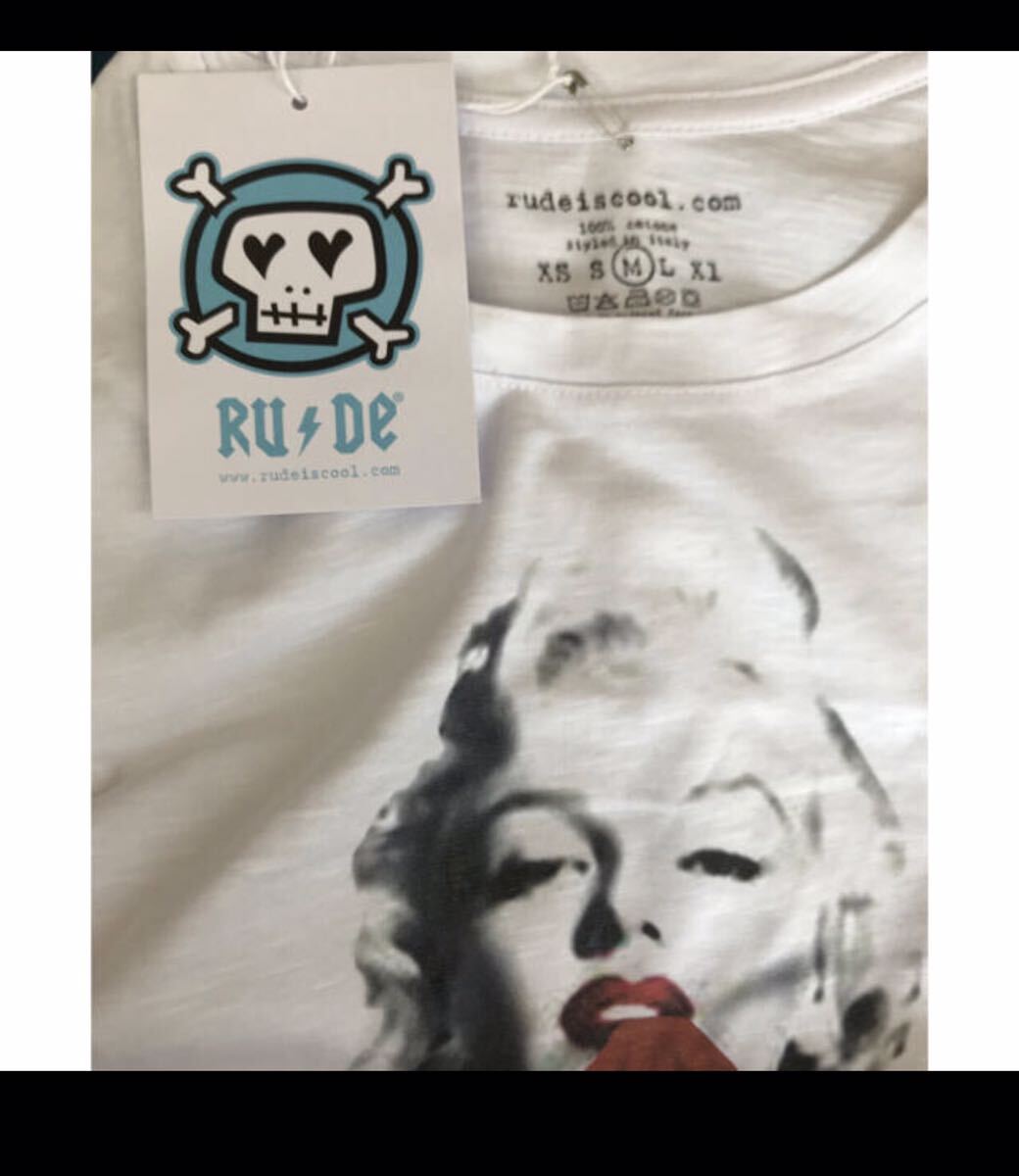 RUDE Tシャツ　マリリンモンロー　ポルトガル代表　Mサイズ_画像4