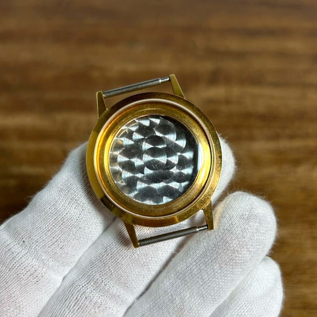 腕時計 部品 ケース 風防 14002 S パーツ ジャンク ヴィンテージ 機械式 アンティーク / citizen シチズン