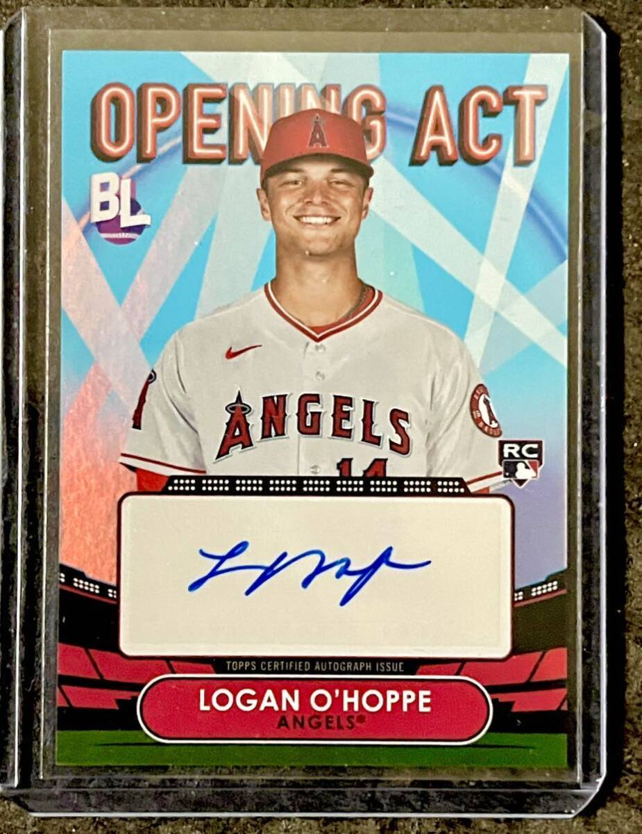 Topps オホッピー O'HOPPE 直筆サインカード Yahoo!オークション - Logan O'Hoppe 直筆サインカード Auto