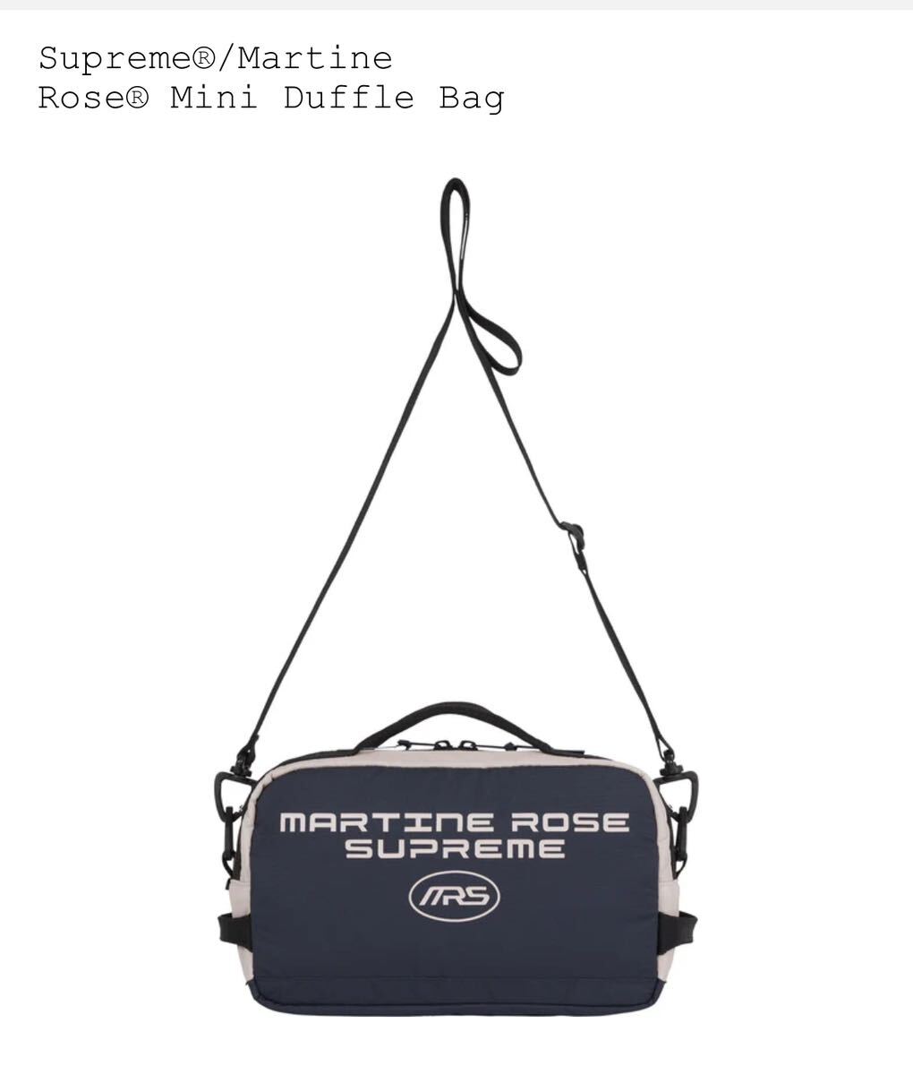 Supreme 2024FW × Martine Rose Mini Duffle Bag Multi Supreme 2024FW × Martine Rose Mini Duffle Bag Multi
