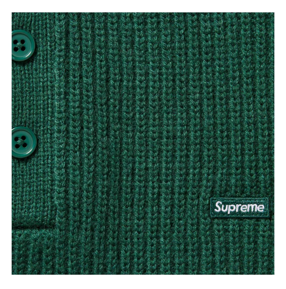 Supreme 2024FW Small Box Polo Sweater Green XLサイズ Supreme 2024FW Small Box Polo Sweater Green XLサイズ