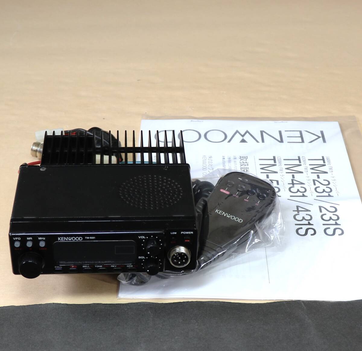 Yahoo!オークション - KENWOOD ケンウッド TM-531 1200MHz