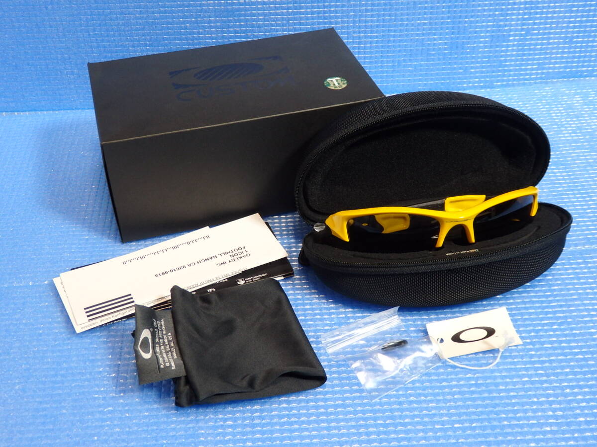 OAKLEY オークリー FLAK JACKET 阪神タイガースモデル(248Oak4 OAKLEY オークリー FLAK JACKET 阪神タイガースモデル(248Oak4