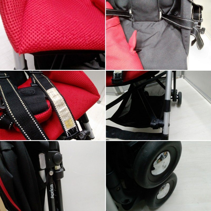 Aprica Aprica коляска STICK plus палочка плюс 92693 Indivi красный 
