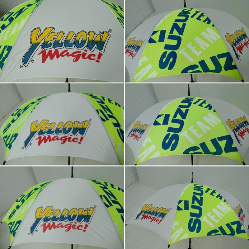 5 レーシング パラソル SUZUKI スズキ YELLOW magic! サーキット