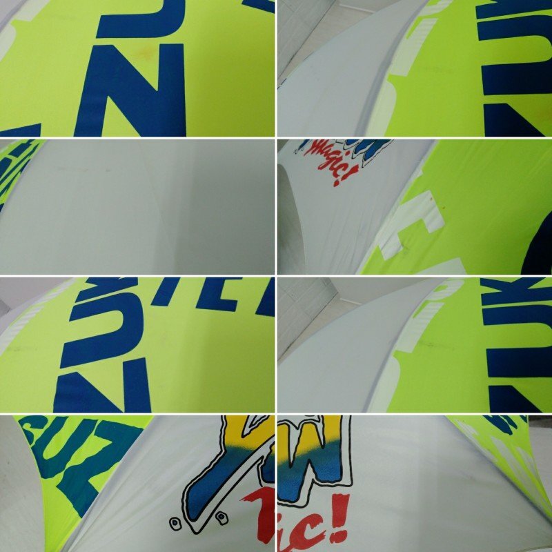 5 レーシング パラソル SUZUKI スズキ YELLOW magic! サーキット
