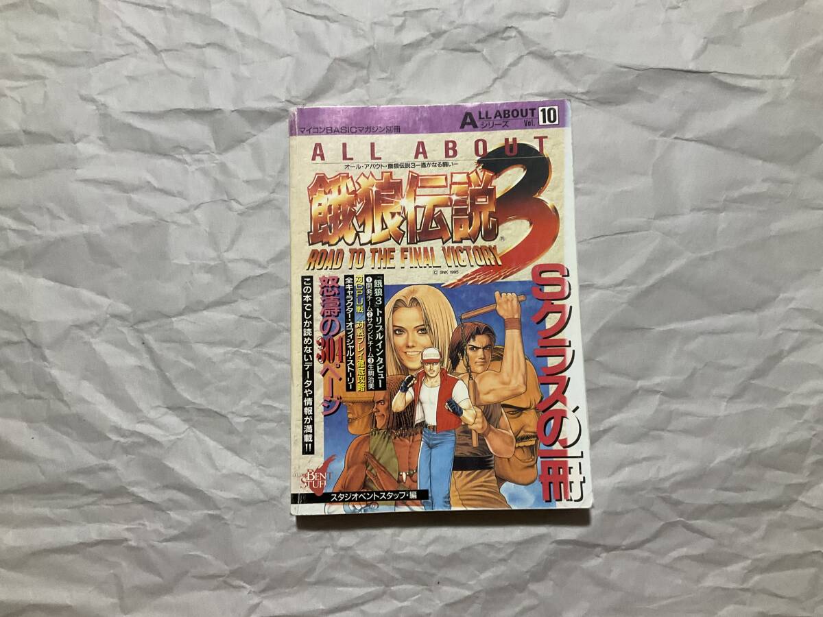 古本【攻略本 ALL ABOUT 餓狼伝説3】SNK オールアバウト 不知火舞