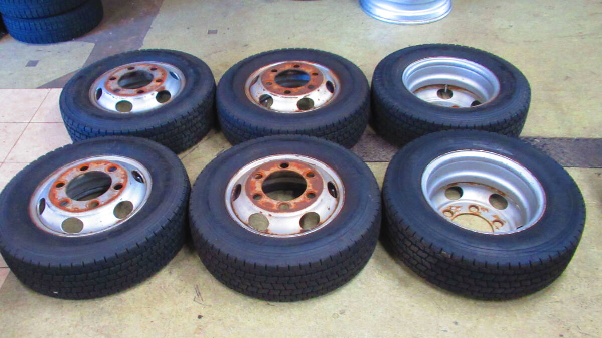 2022年製 10㎜Up! YOKOHAMA ICE GUARD IG91 スタッドレス 225/70R16 117/115L LT 12PR RAK16×6K 127-9 6本 キャンター! 条件付き送料無料!