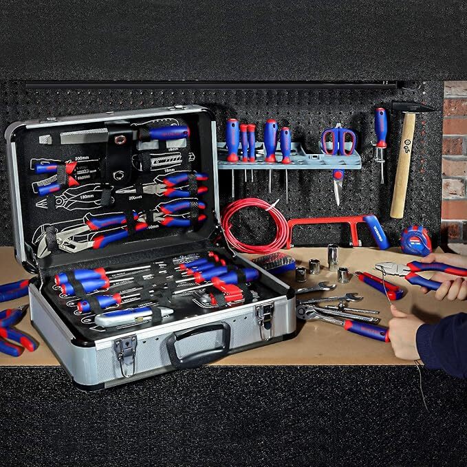 工具セット 119点組 DIY 日曜大工 家具組み立て 住まいの 工具セット 119点組 DIY 日曜大工 家具組み立て 住まいの