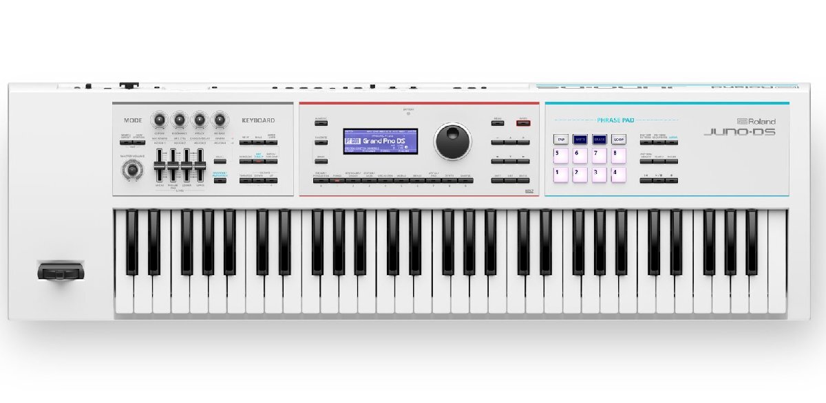 ■【店頭展示アウトレット特価】新品 送料無料 Roland ローランド JUNO-DS61W 61鍵盤 シンセサイザー