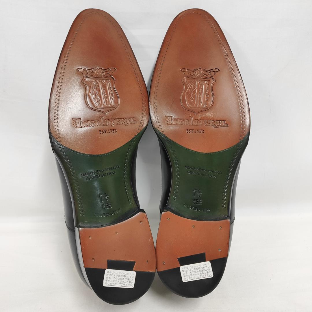 新品 未使用 UNION IMPERIAL 外羽根プレーントゥ 定番ビジネス 新品 未使用 UNION IMPERIAL 外羽根プレーントゥ 定番ビジネス