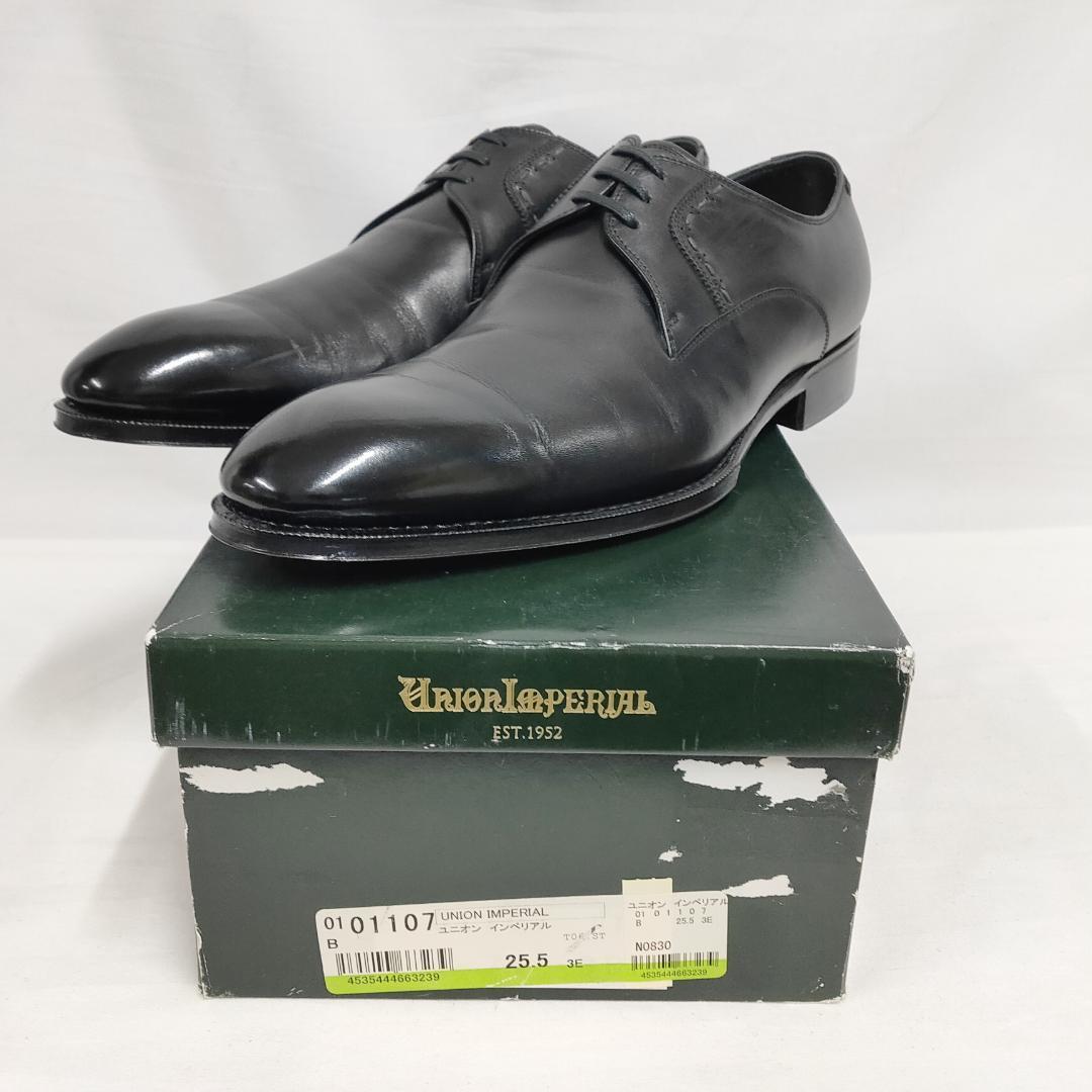 新品 未使用 UNION IMPERIAL 外羽根プレーントゥ 定番ビジネス 新品 未使用 UNION IMPERIAL 外羽根プレーントゥ 定番ビジネス