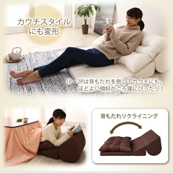 フロアコーナーソファ yuffy ユフィ ソファ3点セット 2P×2+ フロアコーナーソファ yuffy ユフィ ソファ3点セット 2P×2+