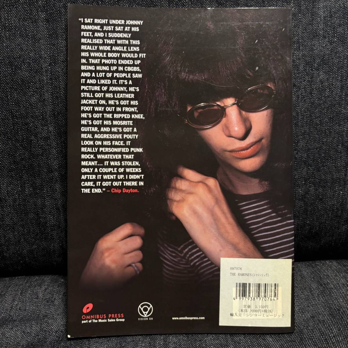 RAMONES ラモーンズ 写真集 SEX PISTOLS ジョニーサンダース THE RAMONES ラモーンズ 写真集 SEX PISTOLS ジョニーサンダース THE