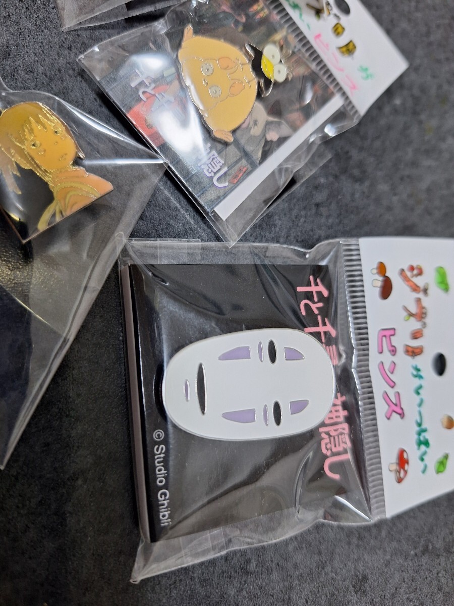千と千尋の神隠し ジブリがいっぱいピンズ ピンバッジ 4個セット