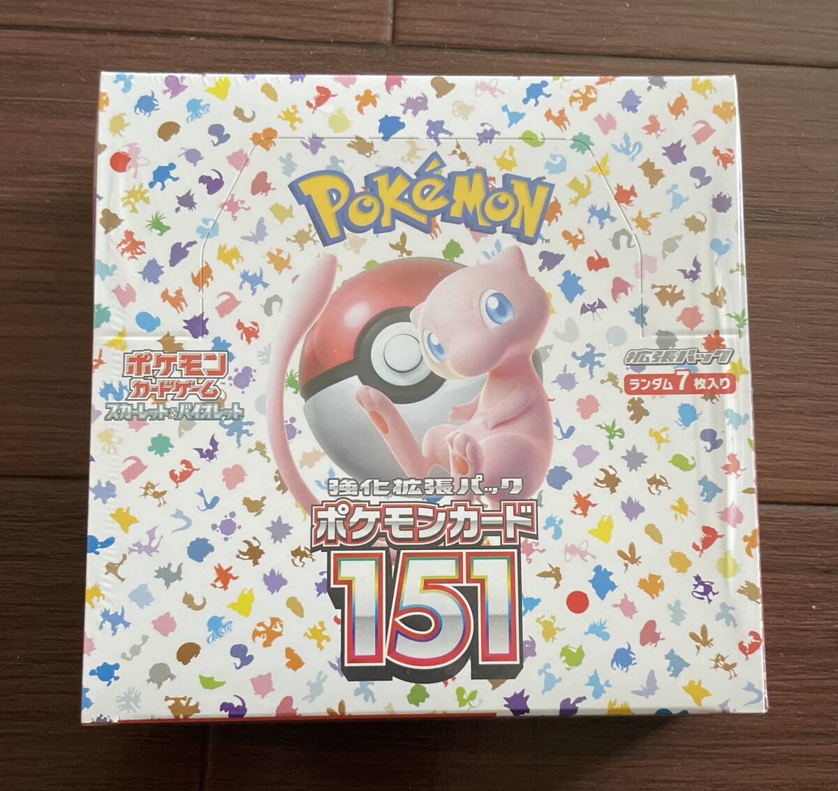 新品未開封品　ポケモンカード 151 強化拡張パック box ポケモンカードゲーム スカーレット バイオレット シュリンク付
