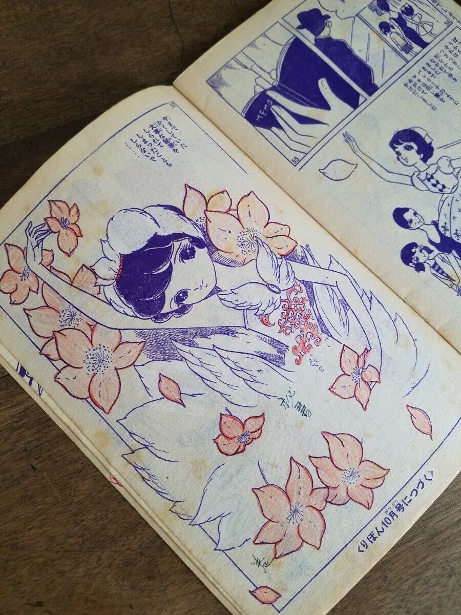 当時物 希少 初版 動物記 サンコミック 石川球太 口絵 昭和レトロ ザンバ（石川球太）/冒険王（昭和37年6月号）】別冊付録（全