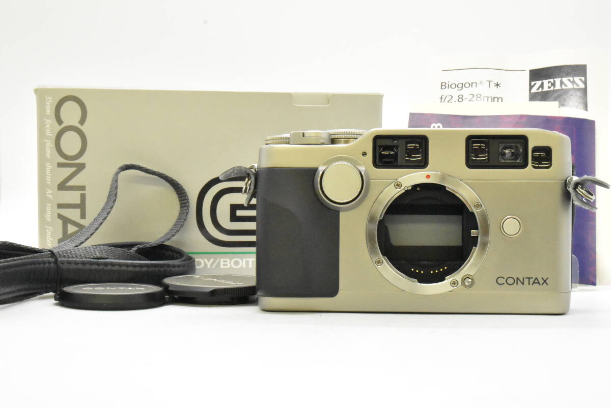 CONTAX コンタックス G2 ボディ レンジファインダー フィルムカメラ 箱 説明書 付属//To151302