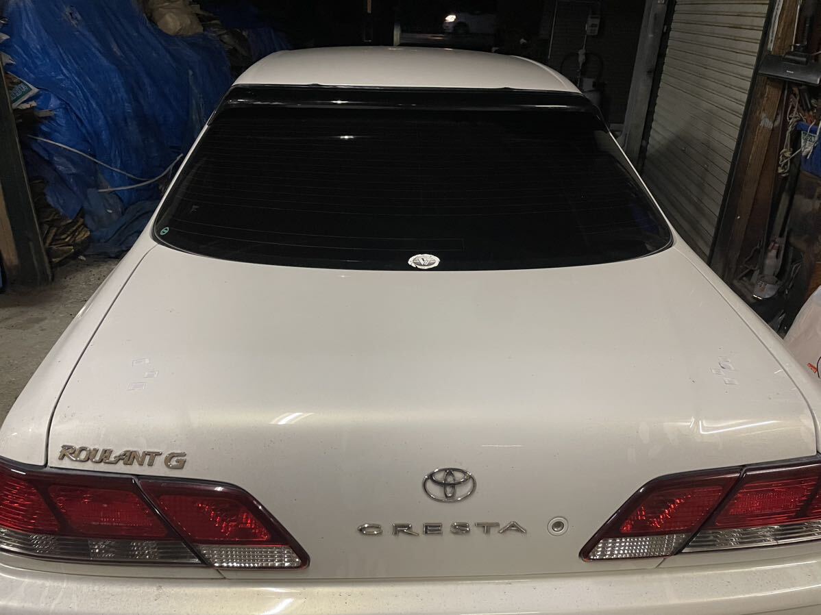 jzx100 クレスタ　ルラーンG 純正　ルーフスポイラー　割れなし