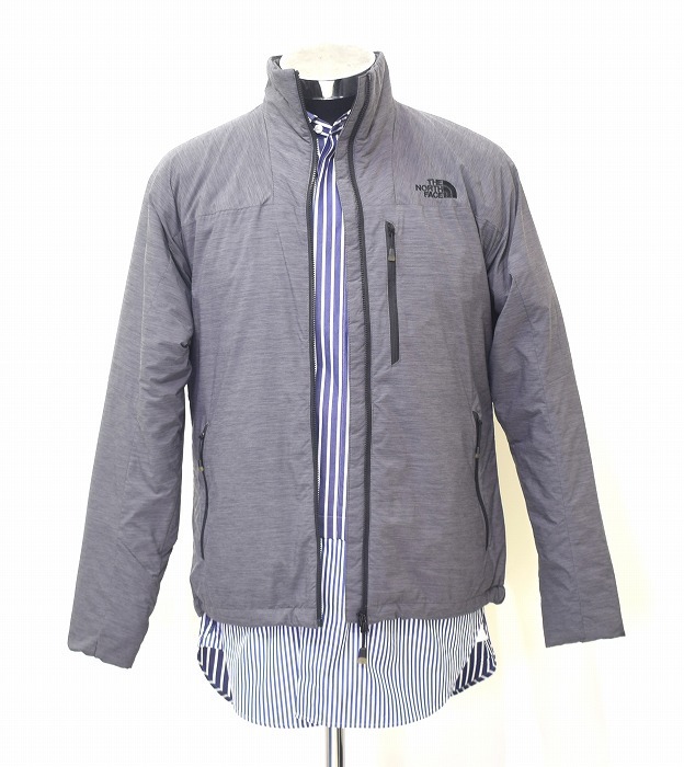 THE NORTH FACE(ザ ノースフェイス)Light Rider Jacket NY81700 ライトライダー ジャケット 中綿入り ブルゾン GREY M OUTDOOR アメカジ