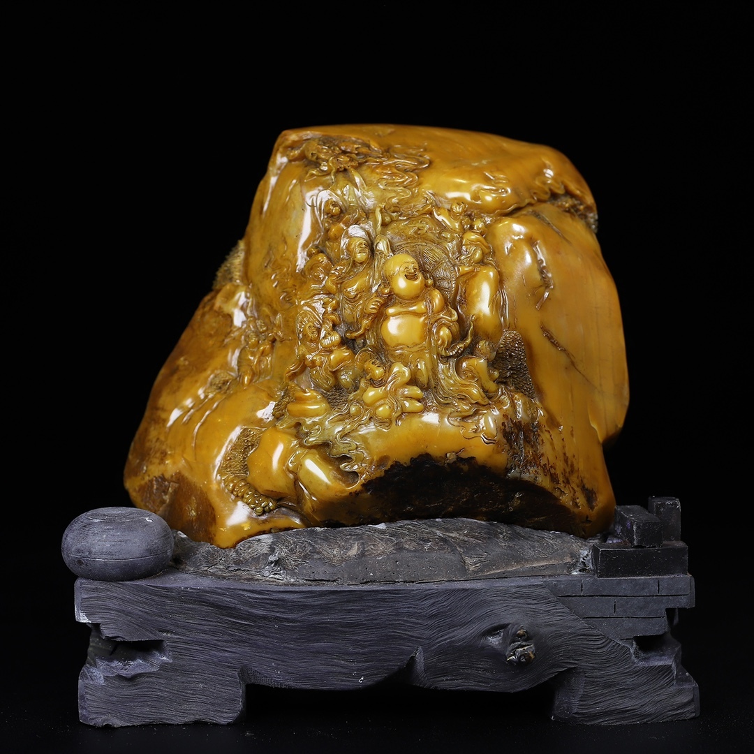 聚寶齋*翡翠石手工彫*多子多福吊墜】置物 賞物 中国時代美術 聚寶齋*翡翠石手工彫*多子多福吊墜】置物 賞物 中国時代美術