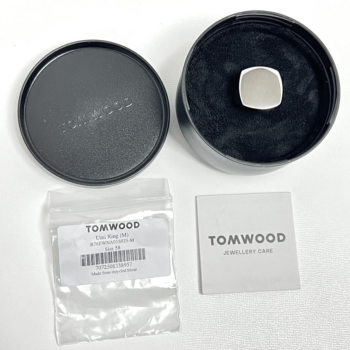 58 新品 TOMWOOD トムウッド 指輪 Umi RING Cushion 大ぶり 58 新品 TOMWOOD トムウッド 指輪 Umi RING Cushion 大ぶり