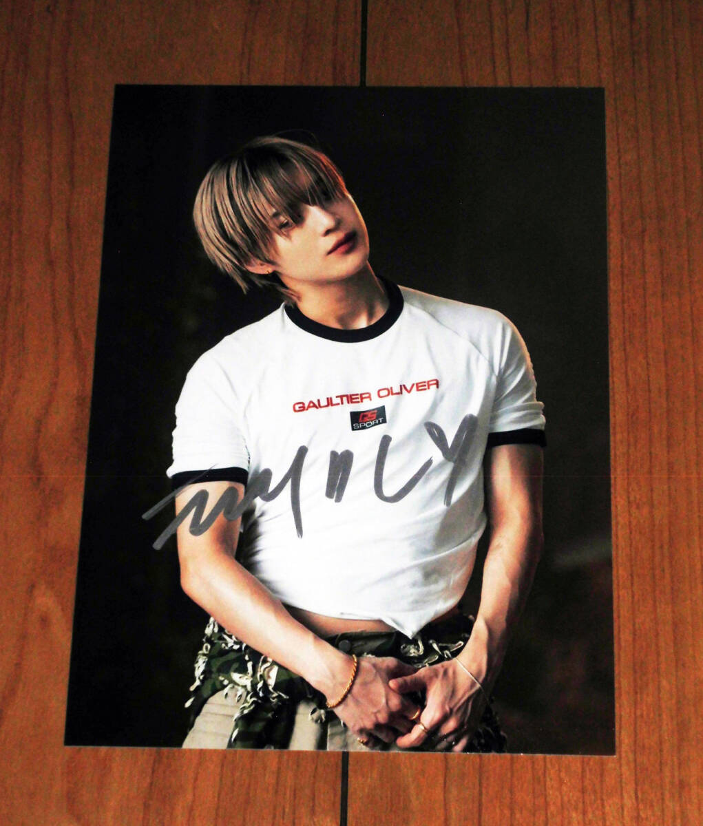 SHINee テミン サイン 直筆 公式Tシャツ